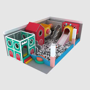 Aire de jeux intérieure sur le thème des enfants, château malicieux personnalisé, avec espace de jeu souple - Product Image 3