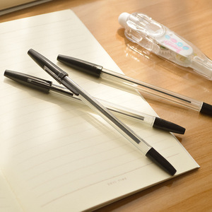 पदोन्नति पारदर्शी रॉड काले नीले प्लास्टिक <span class=keywords><strong>Ballpoint</strong></span> कलम कार्यालय के लिए अनुकूलित लोगो के साथ हस्ताक्षर - Product Image 6