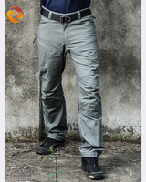 Pantalon tactique pour hommes Pantalon de randonnée cargo Rip Stop Pantalon de travail hydrofuge pour l'extérieur