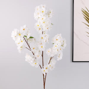 Flor de cerezo con tacto real, ramas de flores artificiales, flores de <span class=keywords><strong>Nochevieja</strong></span> para decoración de interiores y fotografía artística - Product Image 4