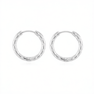 Pendientes de Aro de Moda 8*14, Modelo PE2736 para Mujer, Joyería de Alta Calidad - Product Image 3