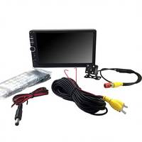 Lecteur MP5 double DIN 7 pouces pour voiture, écran tactile sans fil CarPlay, autoradio, lecteur DVD pour voiture