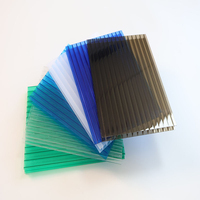 Feuille de polycarbonate de haute qualité résistante aux UV, feuille de polycarbonate creuse pour serre