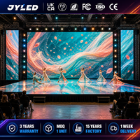 Écran LED vidéo mural P3.91 couleur pleine, à verrouillage rapide, IP65, pour location intérieure, toile de fond de scène mobile, 7680Hz, pour concerts, événements et publicité