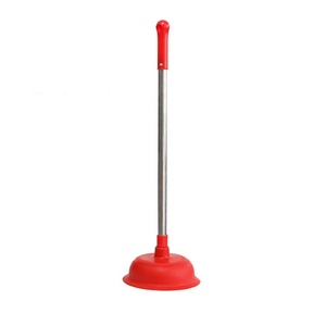 O-Cleaning Sturalavandini in Gomma da 5.5 Pollici con Manico in Acciaio, Sturalavandini <span class=keywords><strong>per</strong></span> Lavandino/Scarico/<span class=keywords><strong>Doccia</strong></span>, Sturalavandini Resistente <span class=keywords><strong>per</strong></span> Bagno e Cucina - Product Image 1