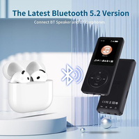 Enregistreur vocal E-Book écran HD lecteur MP3 avec haut-parleur écouteur Portable HiFi son sans perte MP3 Mini lecteur de musique