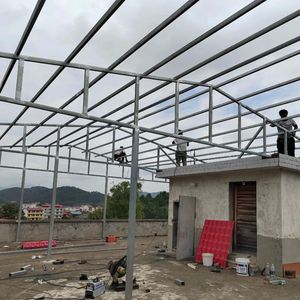 Structure en acier pour entrepôt : Portique standard en acier, durable à long terme, pour stockage industriel, résistant à la corrosion - Product Image 4