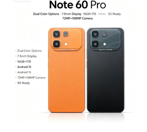 โทรศัพท์มือถือ Note 60 Pro หน้าจอ 7.3 นิ้ว 16GB+1TB ระบบปฏิบัติการ Android 15 รองรับ 5G มีตัวเลือกสี 2 สี กล้อง 72MP+108MP - Product Image 6