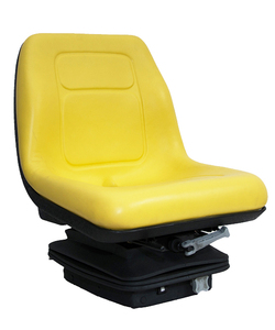 Linde Forklift Tractor Suspensión Asiento Nueva condición Amarillo PVC Diseño industrial universal Accesorios cómodos - Product Image 6