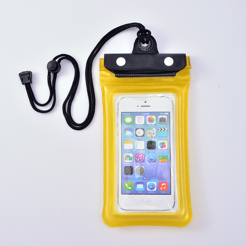 15 Colors 7.5 inch Floating Waterproof Phone Pouch Touch Screen Cell Cellphone Wholesale Beach Swimming Drifting Mobile Bags