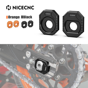 NICECNC pour KTM 2024-2025 125 250 Duke 390 Duke <span class=keywords><strong>Kit</strong></span> de réglage de tension de chaîne pour bloc d'axe arrière 390 Adventure R X SMC <span class=keywords><strong>Enduro</strong></span> R - Product Image 1