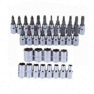 Juego de Herramientas para Reparación de Automóviles USA Mairun823 China de 46 Piezas, Juego de Llaves de Tubo de 1/4 de Pulgada, Llave de Trinquete y Llave Dinamométrica - Product Image 4