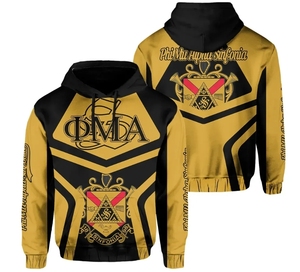 Neues Design American College Brüderlichkeit Alpha Lambda Psi Individuell bedruckte Herren Hoodies Sweatshirts Großhandel Unisex Pullover - Product Image 2