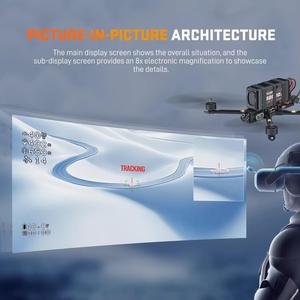Ai visioncube ST กล้อง4K ฟิวชั่นความร้อนที่มองเห็นได้สำหรับ drones 450M Visual lwir 8 14um ถ่ายภาพความร้อนความยาวโฟกัส9 1มม. - Product Image 2