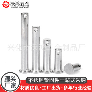 Pasadores de Acero Inoxidable 316 Wohong GB882, Cabeza Plana con Orificio M3 M12, Uso General - Product Image 5