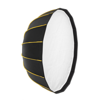 Boîte à lumière pliable Hexadécagon, pliage rapide, 65 cm, pour studio photo, flash et lumière mono, Glow Ez Lock Softbox
