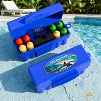 Kit de test d'eau 6 en 1 pour piscine, testeur liquide DPD, test du pH, de l'alcalinité totale, du chlore total, test de l'eau des spas et des bains à remous