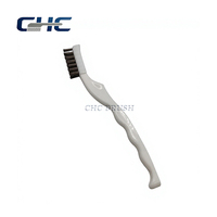Brosse de nettoyage à tête unique en fil d'acier pour instruments médicaux, outils chirurgicaux, verrerie de laboratoire et lavage de récipients