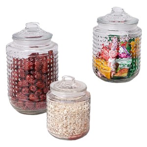 Vente en gros de verrerie : Bocal et bouteille en verre personnalisés pour aliments, bocal à biscuits et à café en verre avec bouchon en liège - Product Image 5