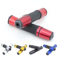 Puños de Acelerador Universales para Motocicleta XYRacing, de Aleación de Aluminio y Goma, Normales, Impermeables, Cilíndricos, Accesorios Eléctricos