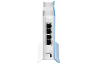 Modem tour extérieur Mikrotik RB941-2nD-TC HAP Lite, 4 ports <span class=keywords><strong>Ethernet</strong></span> + routeur <span class=keywords><strong>WiFi</strong></span>, 1000 Mbps, fréquences 2,4 G + 5 G, WDS/WPS, pare-feu, QoS - Product Image 3