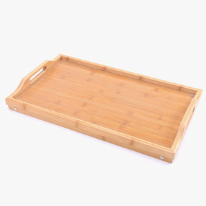 Japanese-style wooden <b>tea</b> <b>tray</b>, hand-held bamboo <b>tray</b>, hotel rectangular serving plate, bamboo bread and pizza plate with - Product Image 3