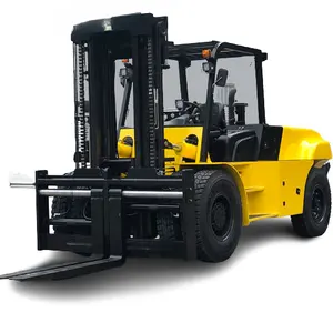 Heavy Duty Forklift Diesel 12- 16 Ton Diesel Forklift With Fork Positioner And Side Shift Device With Optional Japanese Engine