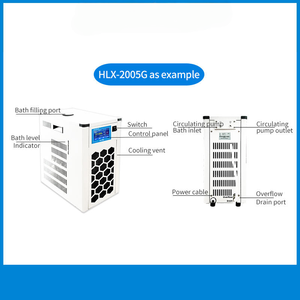 Bain-marie à circulation d'eau Veidt pour températures élevées et basses (-40~100°C) – Équipement de chauffage de laboratoire - Product Image 6