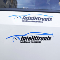 Calcomanías de Vinilo para Autos, Resistentes al Agua y a los Rayos UV, con Logotipo Personalizado, Recortadas a Troquel, Calcomanías 3D para Ventanas de Autos