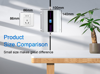 Mini amplificateur de signal 3G, répéteur monobande 850Mhz/1800Mhz, amplificateur de signal mobile 4G, amplificateur de signal de téléphone portable 5G pour la maison