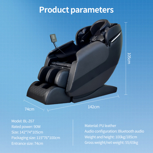<b>Zero</b> <b>Gravity</b> Shiatsu <b>Chair</b> Armchair Multi Functional BL-Z67 Massager <b>Chair</b> BL-Z67 - Product Image 6