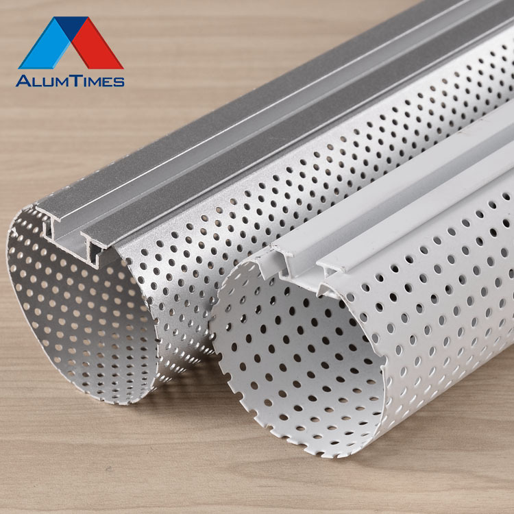 Prix Concessions Tuyau Rond En Aluminium de Plafond de Cloison