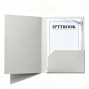 Modernqiu New Design Business Portable <b>A4</b> Size Paper Digital Printing Customized Coated Paper Folder - Product Image 1