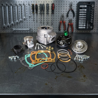 Nouvelle unité thermique complète 100cc 8.1 R-18 pour remplacement de carter moteur compatible Malossi C-One versions scooter Minarelli Piaggio