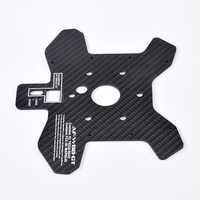 Fabrication sur mesure de pièces en fibre de carbone par usinage CNC de précision, fabrication OEM CFRP, service de découpe et de fraisage pour châssis de drone
