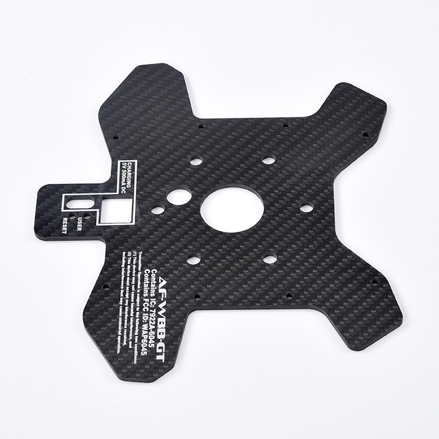 Custom Precision CNC Machining Carbon Fiber Parts OEM CFRP Fabrication Drone Frame Cutting Milling Service