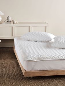 <span class=keywords><strong>Protège</strong></span>-<span class=keywords><strong>matelas</strong></span> <span class=keywords><strong>imperméable</strong></span> en jacquard tricoté élastique avec poches profondes, anti-acariens, respirant, lavable en machine - Product Image 5