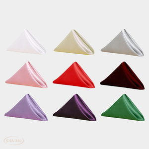 <strong>Napkins</strong> Multicolor Folding Flower Mouth Cloth Modern <strong>Napkin</strong> Dinner <strong>Napkins</strong> for <strong>Wedding</strong> Party Hotel Restaurant - Product Image 4