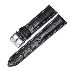Patrón de bambú de marca de cuero genuino correa de reloj de repuesto reloj bandas correa para varios reloj de <span class=keywords><strong>la</strong></span> marca - Product Image 3