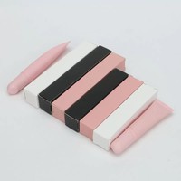 Tubes de brillant à lèvres classiques les plus vendus dans un emballage rose blanc et noir Boîtes vides Tubes de rouge à lèvres cosmétiques Boîtes en papier