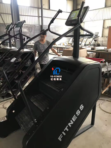 YG FITNESS YG-C003-2 Simulateur d'escalade <span class=keywords><strong>cardio</strong></span> avec écran tactile LCD, vidéo et musique pour usage en salle de sport - Product Image 2