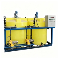 Système de dosage automatique personnalisable pour l'ajustement d'acides/alcalis/PAC/PAM/PH avec pompe et moteur, garantie 1 an