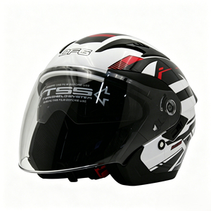 Casco Protector de Motocicleta Abierto 2026 de Gran Venta, Carcasa de ABS, Doble Visor, Hebilla de Liberación Rápida, Certificado DOT - Product Image 2