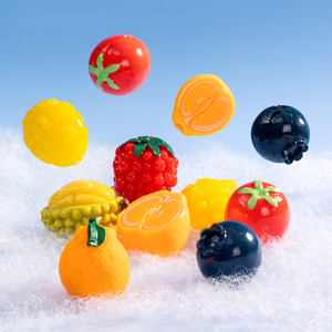 Accesorios de fotografía, moldes de frutas en miniatura, casa de muñecas, juguete de resina, dijes de frutas, accesorios para joyería, fabricación de llaveros - Product Image 6