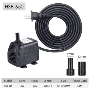 Mini Bomba de Agua Sumergible para Acuario, Fuente, 600 l/h, 10 W - Product Image 2