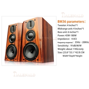Loa Balenald BM36 chất lượng cao, loa HiFi, loa <span class=keywords><strong>bookshelf</strong></span> thụ động cấp audiophile - Product Image 6
