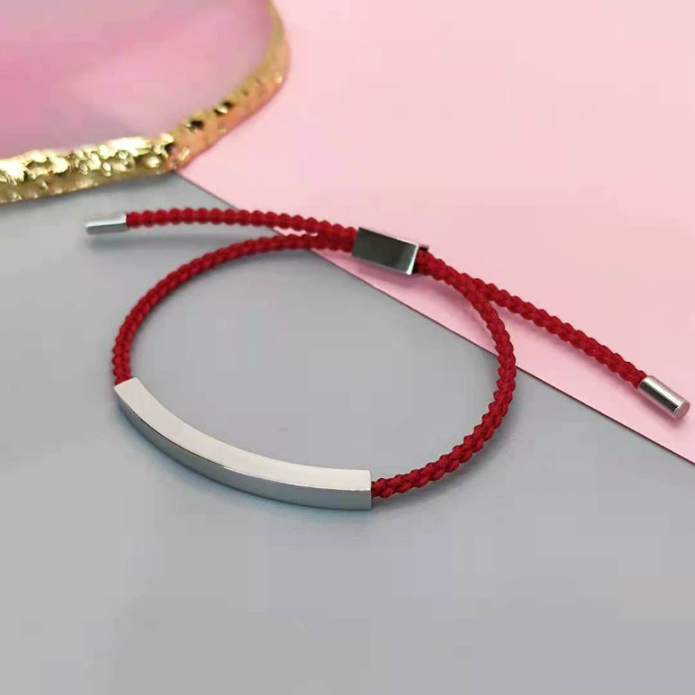 Silver Curved Plate+Claret string