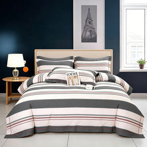 Hot Selling Wholesale Modern Plant Pattern 100% Cotton Home Textile Bed Sheet <b>Duvet</b> <b>Cover</b> Sets in Poland Fast Ship to EU - Product Image 5