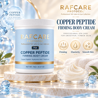 Lotion corporelle raffermissante et éclaircissante au cuivre et aux peptides 1KG – Hydratant professionnel pour salon et spa – Marque privée OEM – Protocole RAFCARE