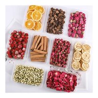 INTODIY Factory Direct : Matériaux de décoration pour bougies et conteneurs de pétales de fleurs séchées, fleurs séchées préservées DIY